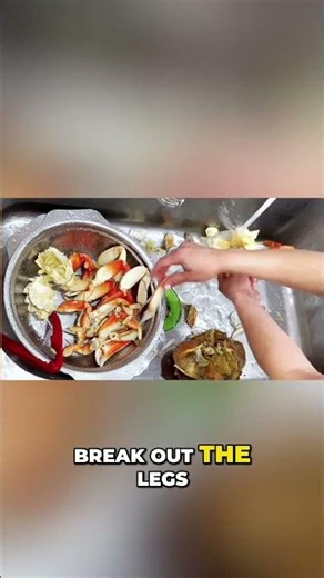 HOW TO CLEAN DUNGENESS CRAB 🦀