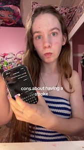 cons about having a stroke !! #stroke #strokesurvivor #disability #storytime #fypシ