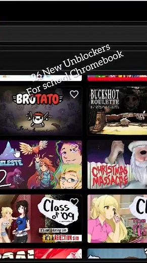 New Unblockers For School Chromebook 2026 #proxy #tips #tricks #2026 #games #proxies #fyp #trending
