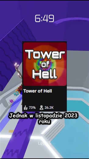 Creepypasta o Tower of Hell chcecie więcej ???
