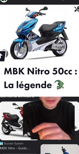 LE SCOOT 50cm2 le plus agressif 🐊 du marché frérot : le MBK Nitro 50cc. Sa production a été arrêté en 2012 😭 Trouver un Nitro homologué c’est compliqué frérot 😂 Mais en vrai, modifié ton Nitro c’est un vrai KIFF #mbk #mbknitro #scooter #tuning #magnifique