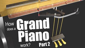 How does a Grand Piano work - Part 2