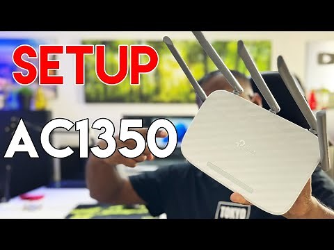 How To Setup TP-Link AC1350 Access point