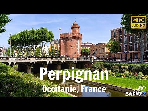 Perpignan France 4K