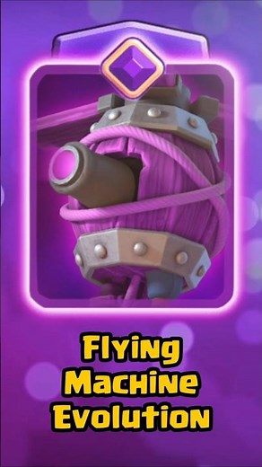 🚁 Flying Machine Evolution #clashroyale