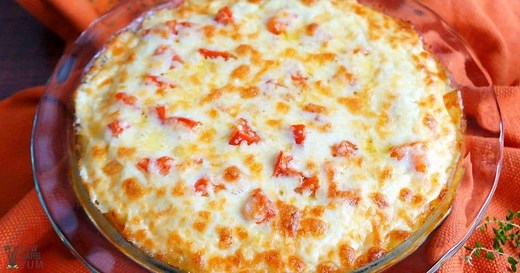 Cheeseburger Pie (Gluten Free, THM)