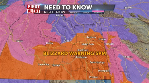 Blizzard warning issued 5pm today - Local News 8