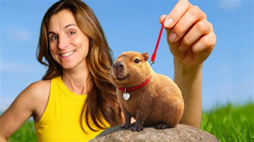 Why this baby capybara is already stealing attention