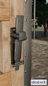 1.3M views · 8.6K reactions | Steel automatic latch for mini sliding gates #steel | Idealock | Facebook