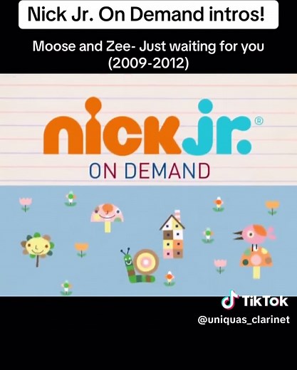 Nostalgic Moments: Nick Jr On Demand Intros