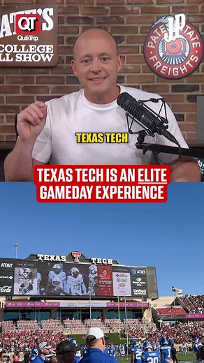 Don’t sleep on Texas Tech. An ELITE college football atmosphere 😤 #collegefootball #podcast #joshpate #texastech #cfb | Josh Pate's CFB Show Clips
