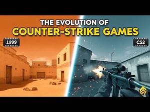 Evolution of Counter-Strike (2000–2023) | From 1.6 to CS2 Graphics & Gameplay
