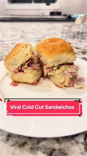 Easy Game Day Cold Cut Sandwich Recipe