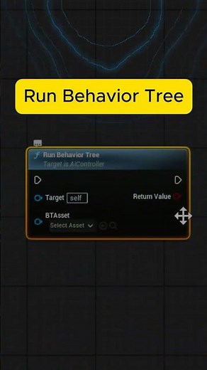 Run Behavior Tree Node Explained 🧠🎮 #UnrealEngine #AI #GameDev