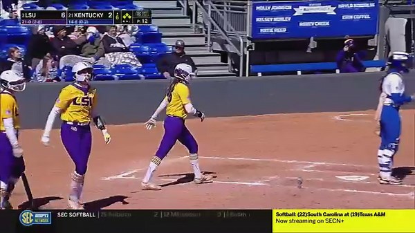16K views · 419 reactions | 6 | Welcome Back Karli Petty  SECN [es.pn/4a3lKm0] | LSU Softball | Facebook