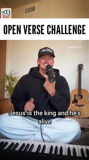 ❤️‍🔥Forrest Frank - Jesus is alive x Open Verse Challenge #forrestfrank #india #alfaaomega