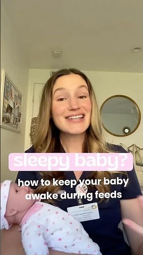 How to keep your baby awake during feedings!