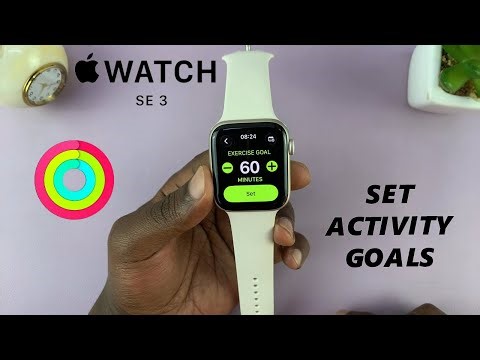 How To Change Your Activity Goals On Apple Watch SE 3