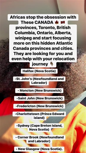 192K views · 356 reactions | Consider this provinces/cities Halifax (Nova Scotia) -St. John's (Newfoundland and Labrador) - Moncton (New Brunswick) -Saint John (New Brunswick) -Fredericton (New Brunswick) -Charlottetown (Prince Edward island) -Sydney (Cape Breton Island, Nova Scotia) - Corner Brook (Newfoundland and Labrador) - New Glasgow (Nova Scotia). #trendingreels #usareels #TopFans #travelblogger #usa #travel #canada | Renis Anne | Facebook