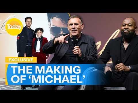 EXCLUSIVE: 'Michael' director on reshoots, casting & Michael Jackson's legacy | Today Show Australia
