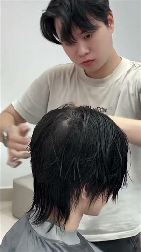 Bts haircut tutorial #3