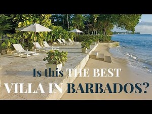 Unforgettable Barbados Beachfront Villa