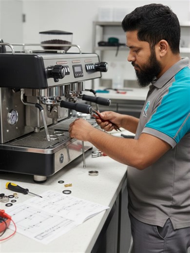 Choosing a repair service often comes with confusion and distress. We are all often left juggling with “Coffee Machines service and repair in Dubai, Sharjah”. Let us help you with it, when choosing a servicing and repair company for your home appliances and kitchen equipment, look whether the company provides: Service or Parts Warranty. Do they offer discount. Do they confirm using the premium quality parts. Are the expert technicians available for servicing. At FAJ Technical Services L.L.C we p