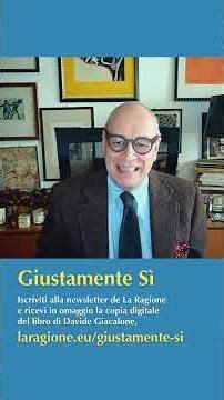 Giustamente Sì - La rubrica del direttore Giacalone - Ep. 2