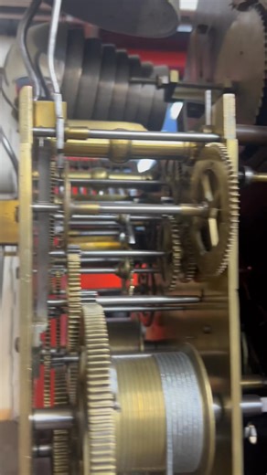 A nice George Smith Musical Longcase clock , displaying the day and month on dial #horology #clockrepair #grandfatherclock #longcaseclock #clockrepairerwales | Tic Toc Clock Repair