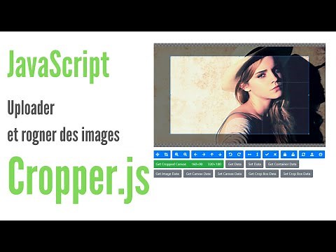 Vidéo 3 - Prévisualiser le résultat de Cropper.js