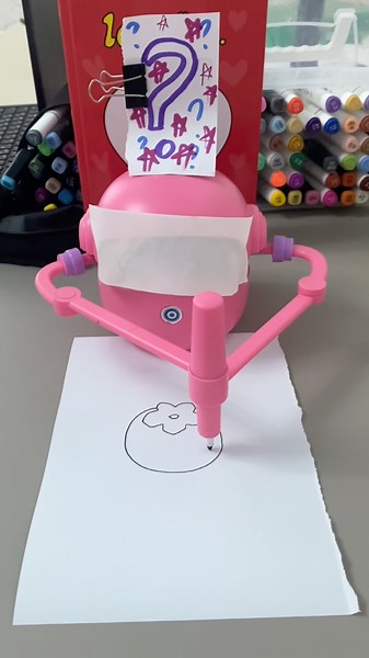 Robot vs Human: Who made the BEST sticker? #shorts #drawingchallenge #guess #asmr #satisfying #art