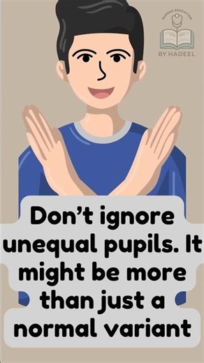 Anisocoria: Should You Be Worried? #Anisocoria #UnequalPupils #nursingshorts #medicalfacts