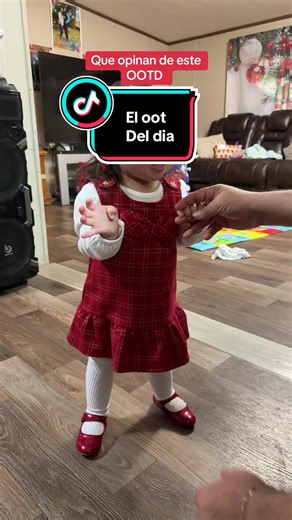 OOTD navideño con estilo para niñas