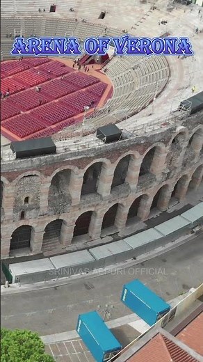 The Arena of Verona | Verona’s 2,000-Year-Old Ancient Roman Arena#SHORTS