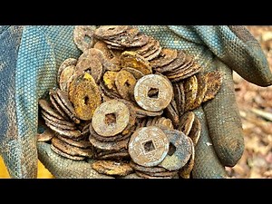山奥で古銭が大量に見つかりました【金属探知機】【トレジャーハンター】【一攫千金】【寛永通宝】