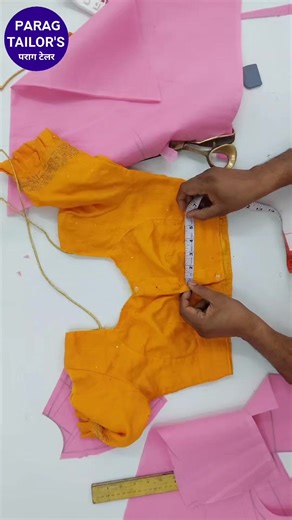 Direct kapde per blouse ki cutting 😍 by #paragtailors #blousedesign #designerfashion | Parag Tailors