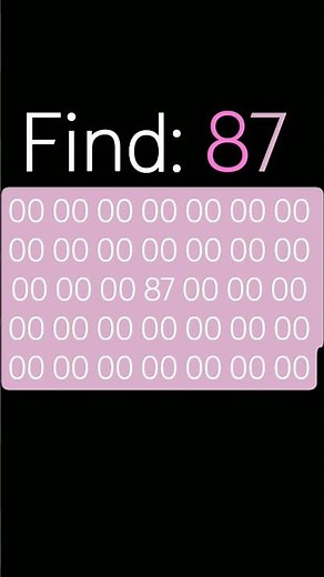 Find the number 87