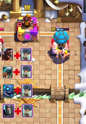 Mini P.E.K.K.A, Hog Rider, Dark Prince & Ram + Balloon | Damage Test & Tower Destruction 🔥