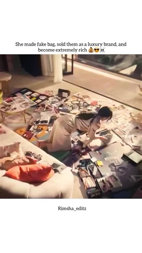 she made fake bag sold them as a luxury brand 💰☠️😎 #theartofsarah #kdrama #kdramaedits #fypシviralvideo #viraltiktok
