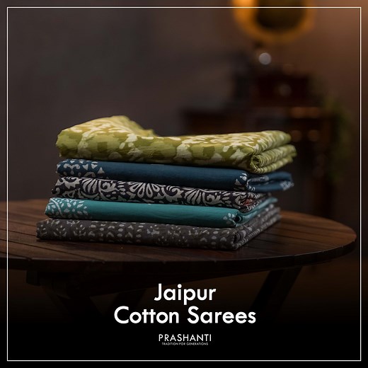 Jaipur Cotton Sarees