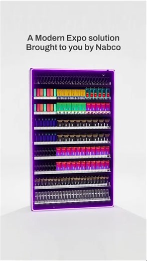 Nabco | Full glass vape display #futureofretail #vapesociety