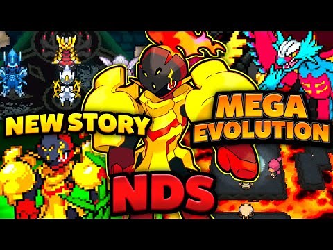 Pokemon NDS Rom Hack 2024 With Mega Evolution, New Story, Gen 1-9 & Much More!