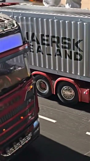 RC Scania Maersk Container Truck Transport