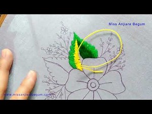 Hand Embroidery Beautiful Designs by Anjiara