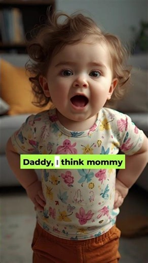 Baby says Mommy needs homework #englishlearningclass #speakingpractice #learnenglish