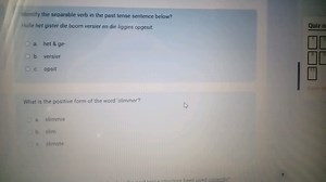 Identify the separable verb in the past tense sentence below?H... | Filo