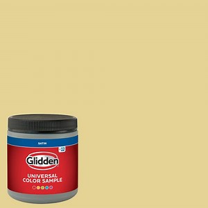Glidden 8 oz. PPG1108-4 Wayward Wind Satin Interior Paint Sample PPG1108-4P-16SA
