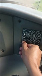 fungsi keypad SELECT adt volvo A40F #shortsvideo