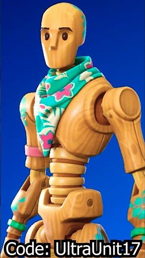 *NEW* Summer Dummy Skin - Fortnite Dummy Brigade Set