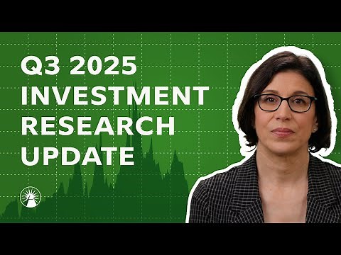 Third Quarter 2025 Quarterly Sector And Investment Research Update | Fidelity Investments